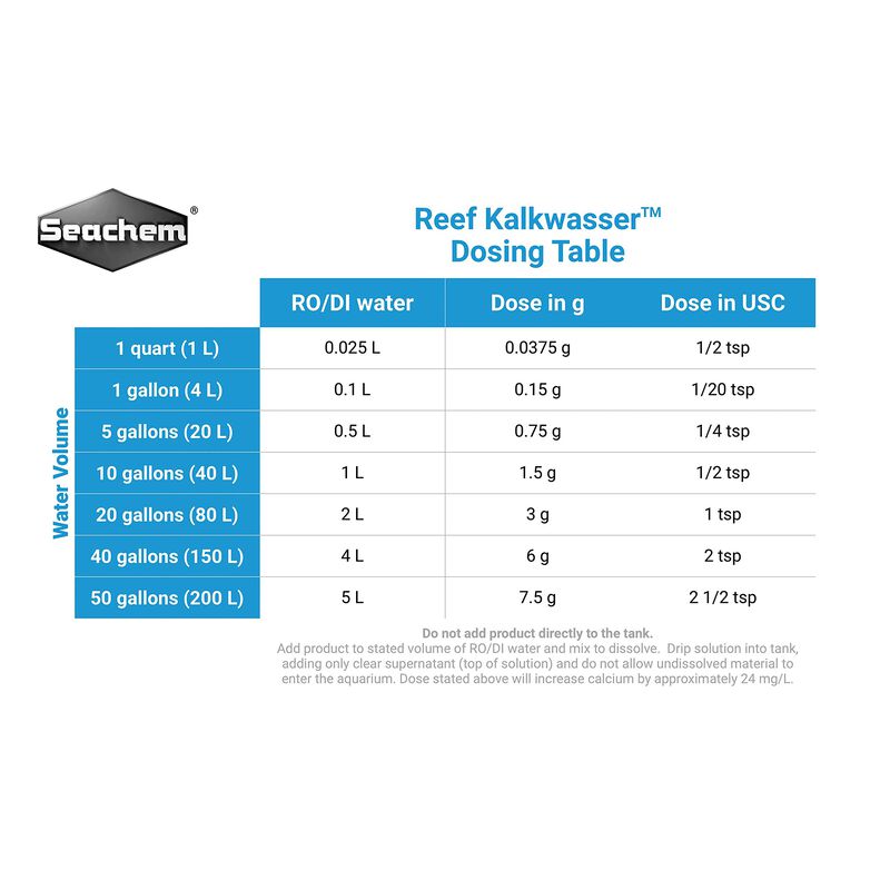Tratamiento de Agua Seachem Reef Kalkwasser 500... image number null