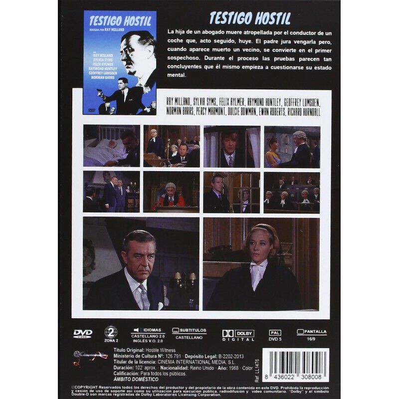 Testigo Hostil (dvd) image number null