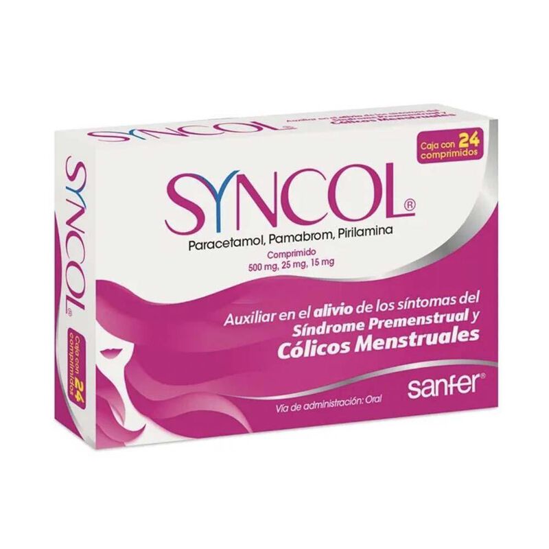 SYNCOL ORAL 24 COMPRIMIDOS image number null