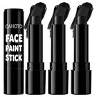 Barra De Pintura Facial Cahoto 3 Unidades Negro A Base De Aceite