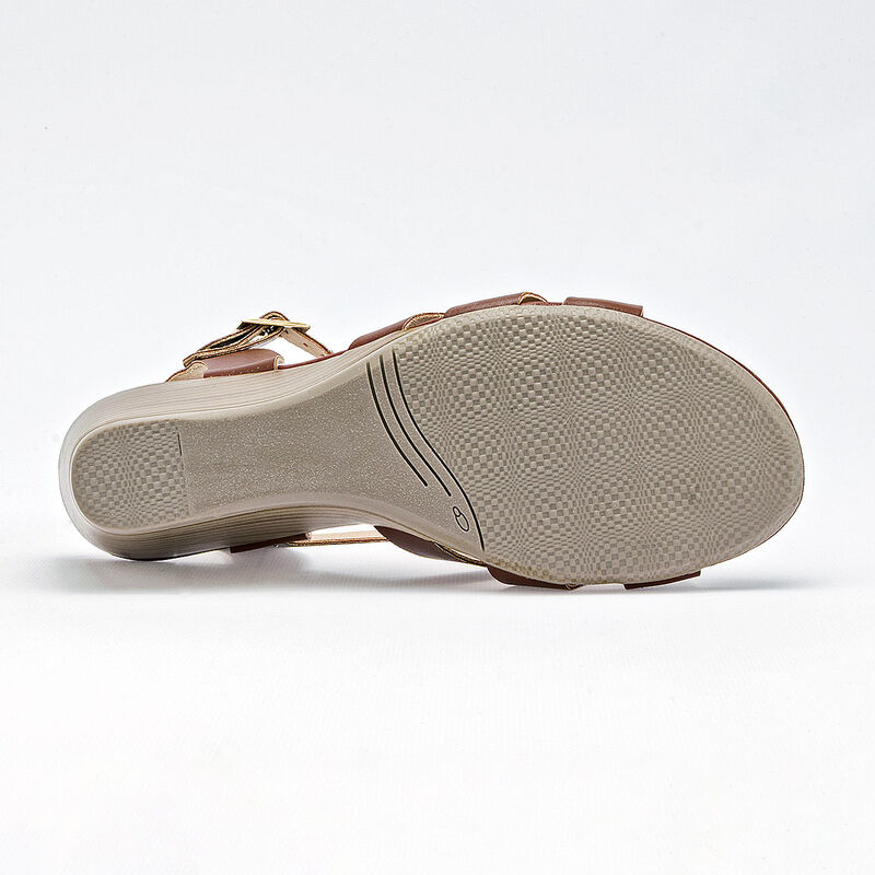 Paulie sandalia cu&ntilde;a para mujer camel cod 14076... image number null