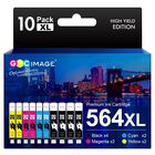 Cartucho De Tinta Gpc Image De Repuesto Para Hp 564xl 564 Xl