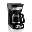 Cafetera Programable Hamilton Beach 46299j 12 Tazas Negra Alb