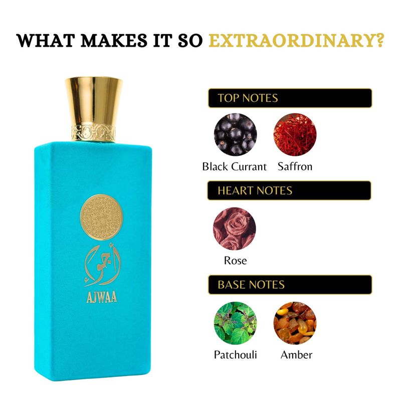 Perfume Nusuk Ajwaa Turquoise Eau De Parfum 100... image number null