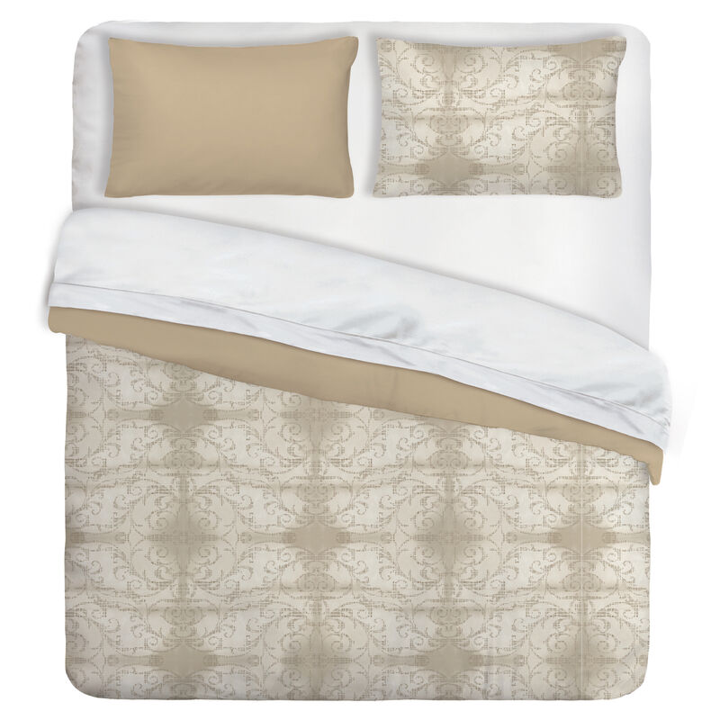 Edred&oacute;n Matrimonial / Queen Size Elian Beige image number null