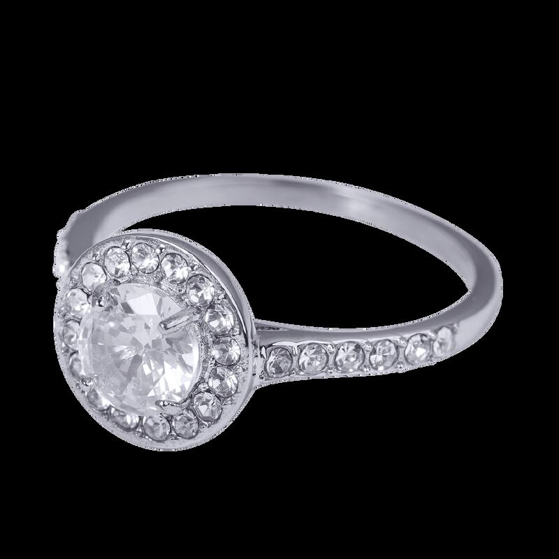 Anillo De Compromiso Luckyly Nima Ba&ntilde;o Oro Rosa... image number null