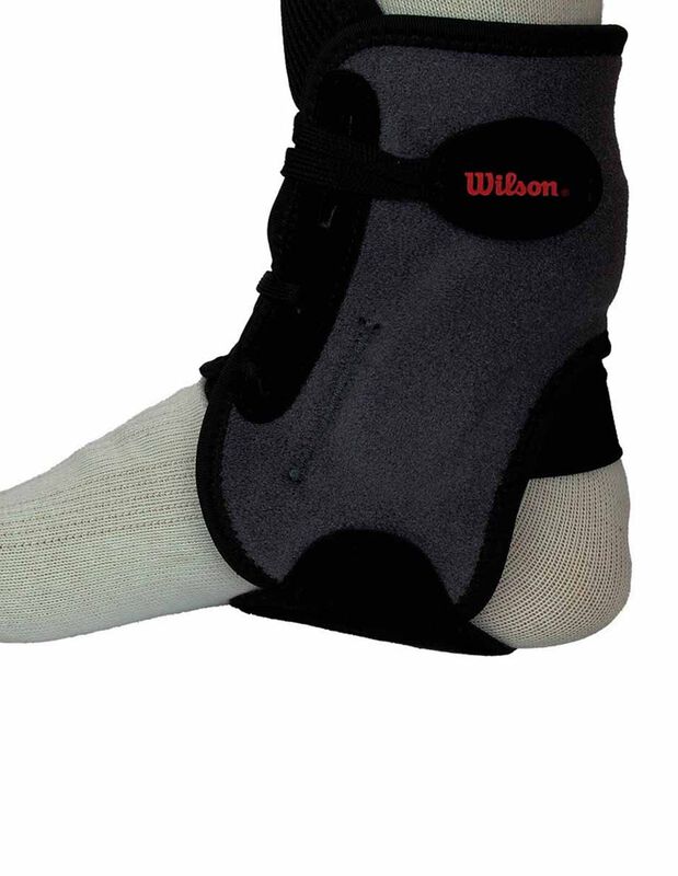 Tobillera Con Agujetas Wilson Gris AW305 image number null