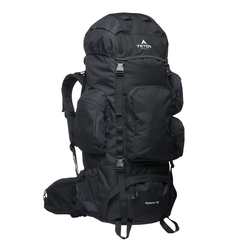 Mochila Backpacker Explorer 75l Negra Teton image number null