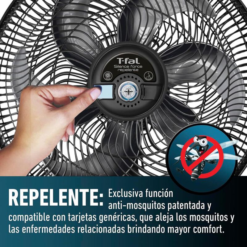VENTILADOR T-FAL VE77A0X0 TURBO SILENCE 18 PUL ... image number null