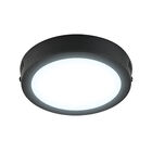 L&aacute;mpara Plaf&oacute;n LED de Sobreponer, 12 W, Luz de D&iacute;a, Interiores, No atenuable, LED integrado