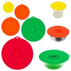 Tapas de Silicona Puideon 5 Piezas, Ajustables 10-25 cm