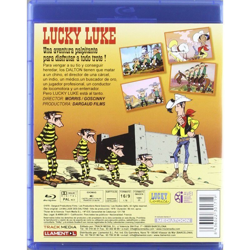 Lucky Luke, La Balada De Los Dalton [blu-ray] image number null