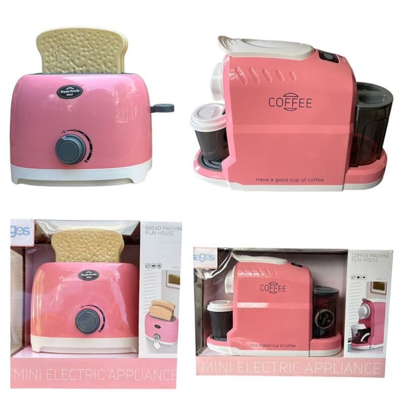 Set de Electrodom&eacute;sticos de Juguetes con Cafete... image number null