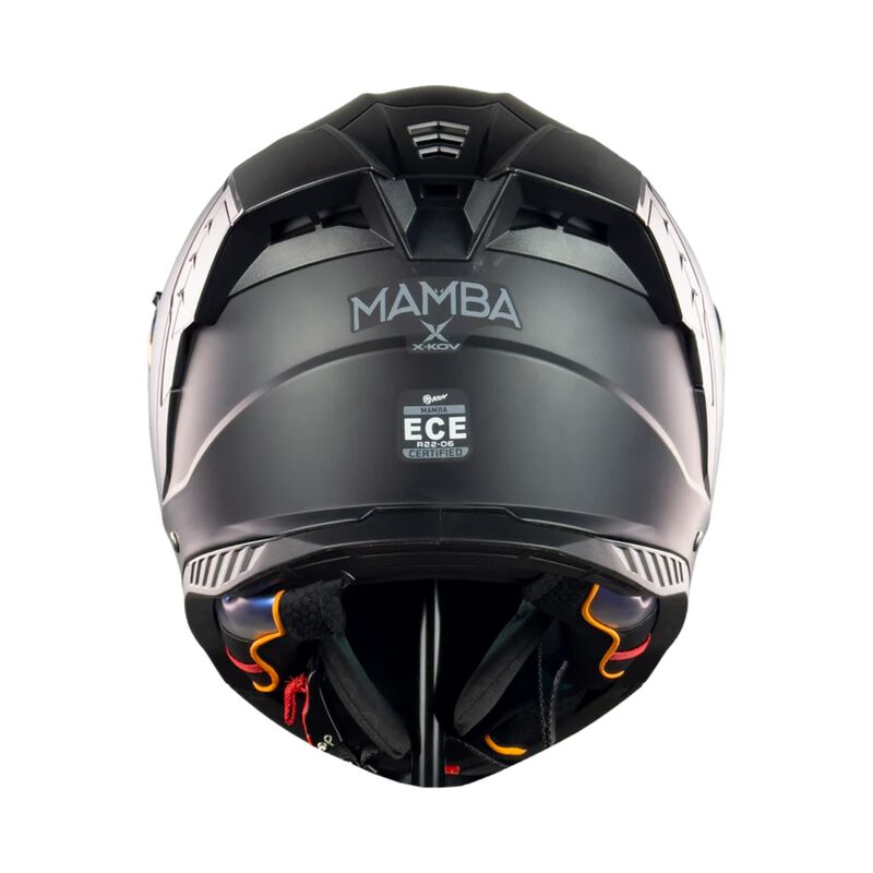 X-casco Kov Mamba Solido Negro Mate ECE S image number null