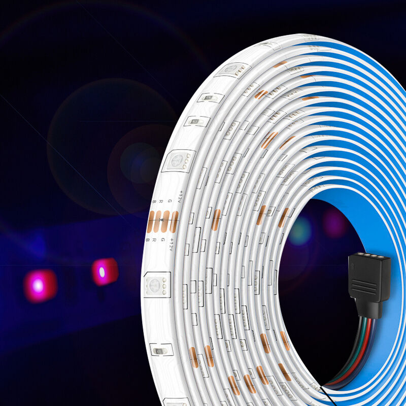 Tira Led Multicolor Rgb de 5 M con control Remo... image number null