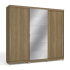 Ropero kappesberg B573A NG ROP de 230X251X56 cm color nogueira ort