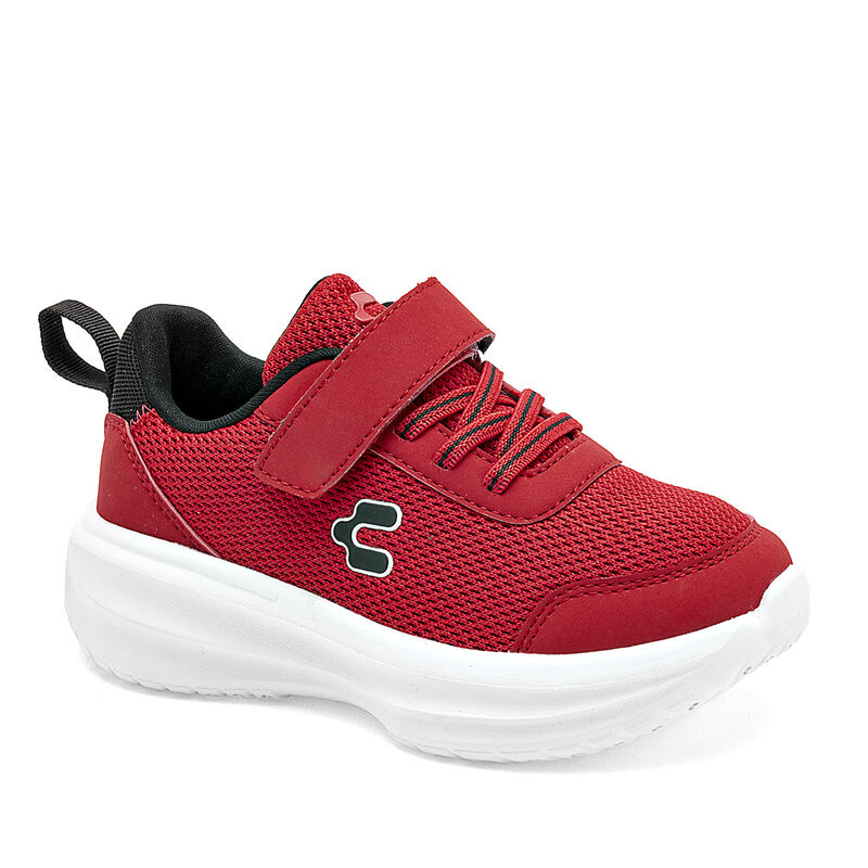 Charly Tenis deportivo para ni&ntilde;o rojo negro image number null