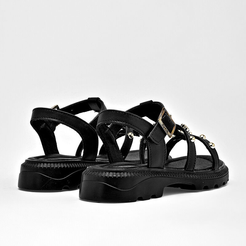 Yuyin sandalia para ni&ntilde;a negro cod 141768-D image number null