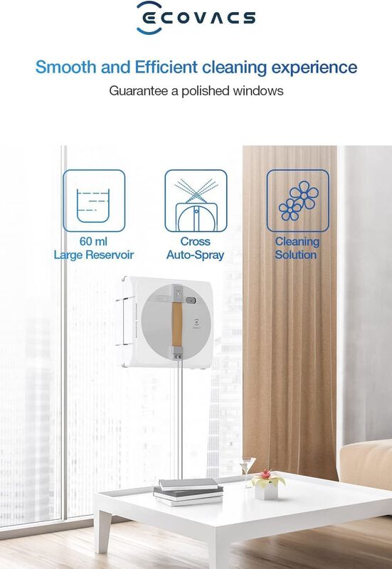 Robot De Limpieza De Ventanas Ecovacs Winbot W1... image number null