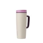 Vaso De Viaje Owala Smoothsip 710 Ml A Prueba De Fugas Rosa/tan