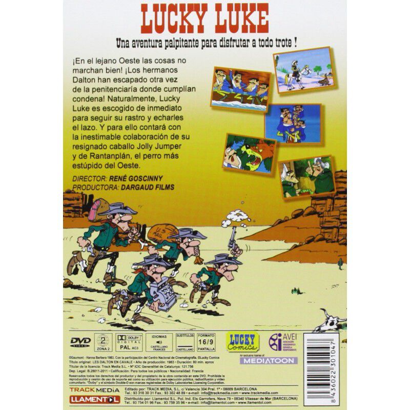 Lucky Luke: La Fuga De Los Dalton (les Dalton E... image number null