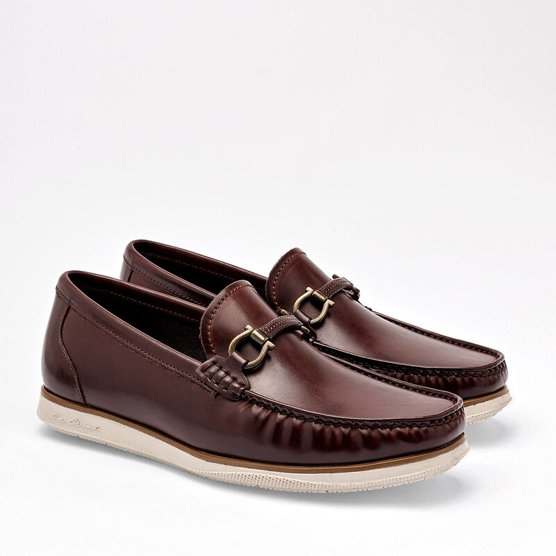 Gino Cherruti Zapato casual para hombre café image number null
