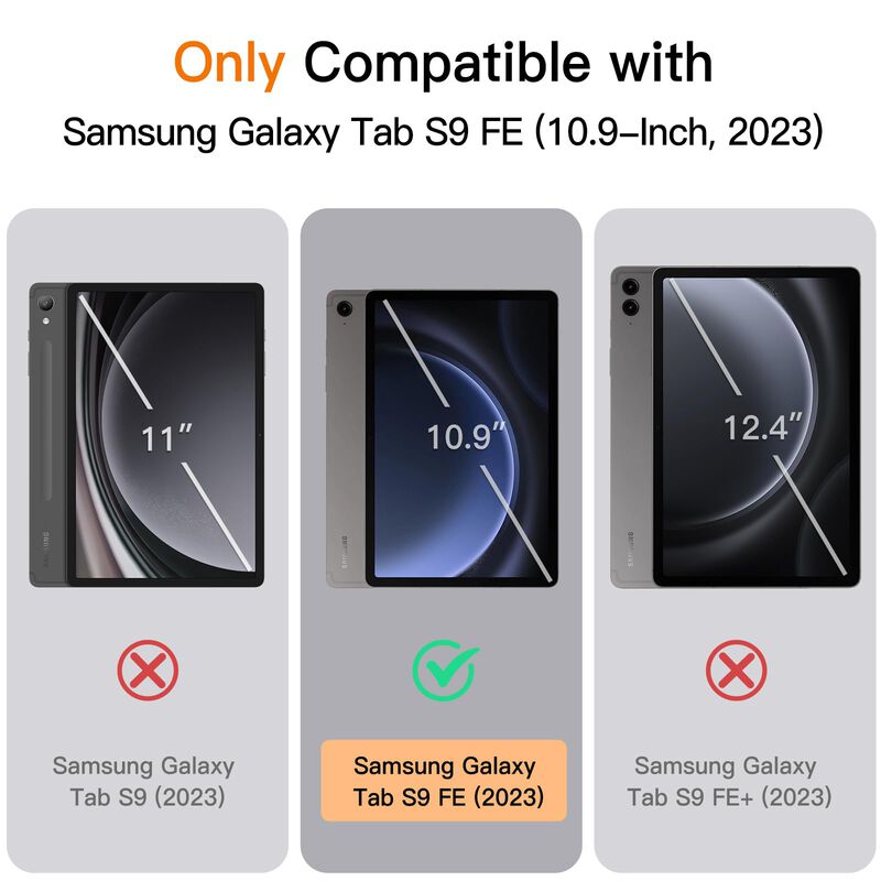 Funda Jetech Para Samsung Galaxy Tab S10 Fe/s9 ... image number null