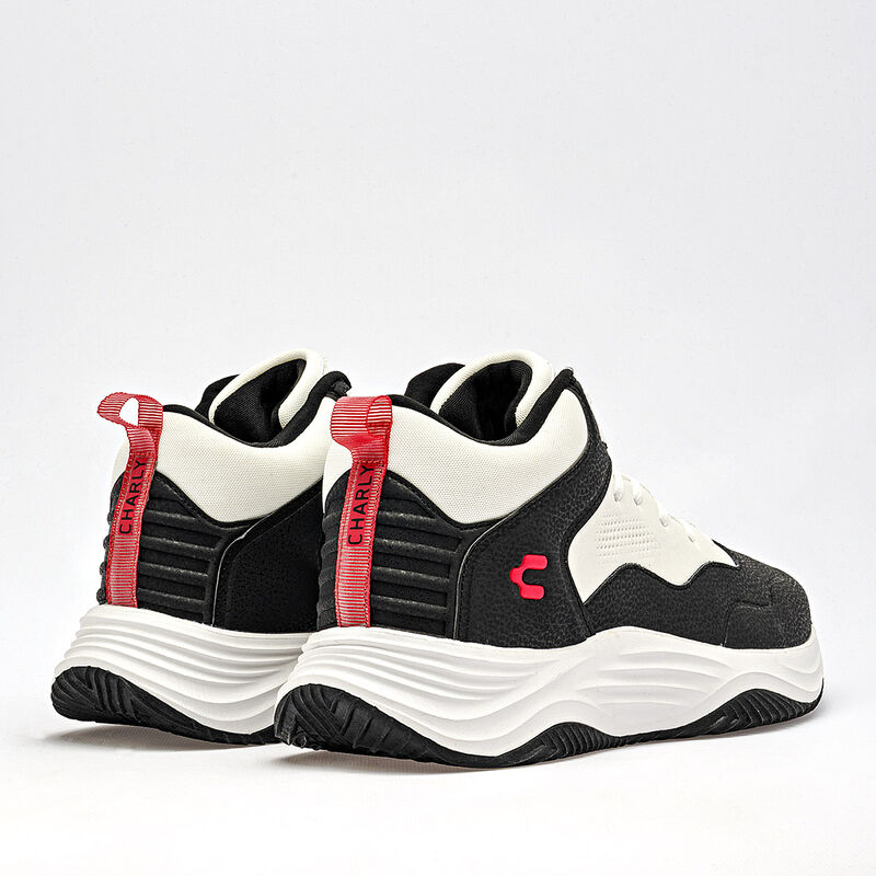 Charly tenis deportivo para hombre negro blanco... image number null