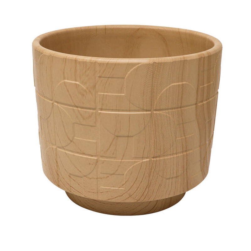 Set De 3 Macetas Ideen Arcilla Oyamel Claro image number null