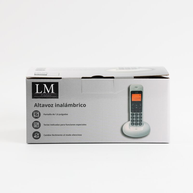 Teléfono inalámbri cocolor  blanco LM-521-2 image number null