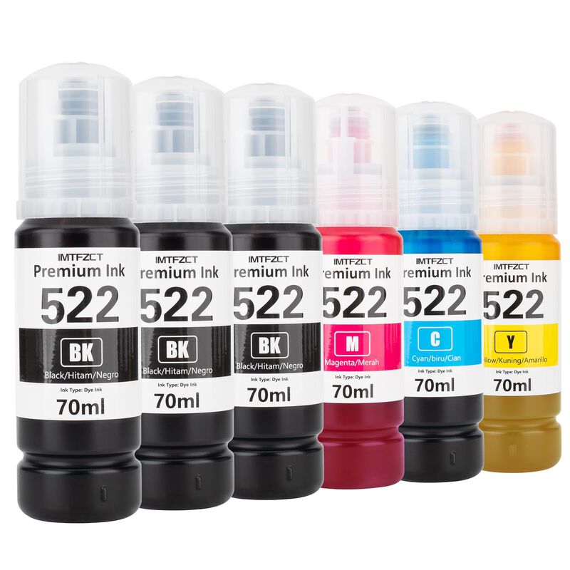 Botellas De Recarga De Tinta Imtfzct T522 522 P... image number null