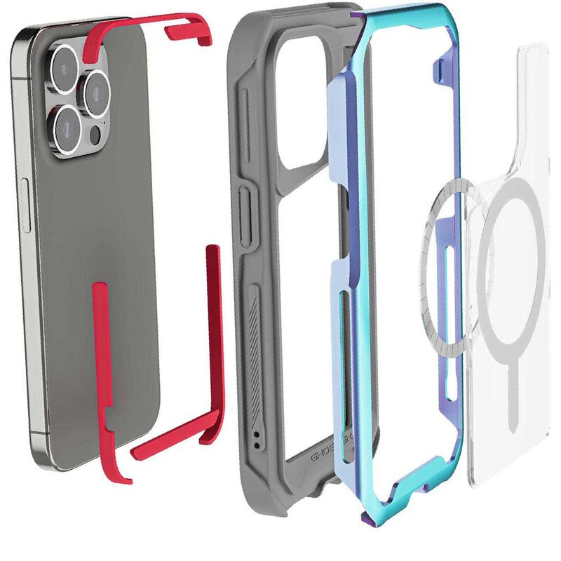 Funda GHOSTEK Atomic para iPhone 15 PRO Alumini... image number null