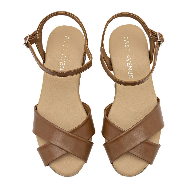 First Avenue Sandalia Camel Para Mujer 147555ce image number null