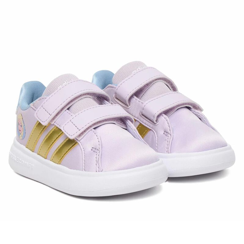 Tenis Adidas Grand Court Elsa I Para Ni&ntilde;as Pequ... image number null