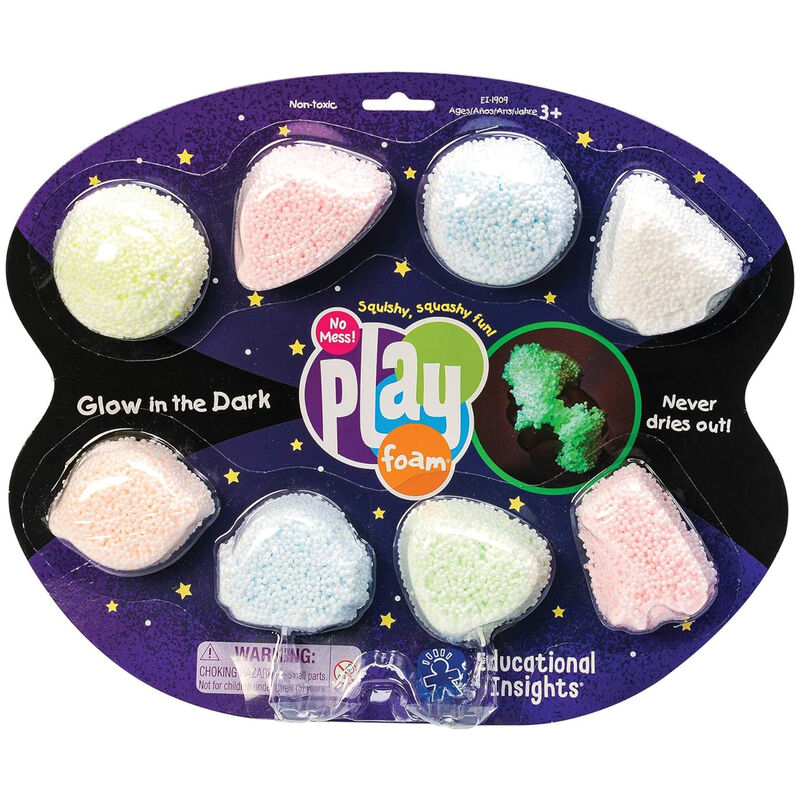 Playfoam Educational Insights Glow In The Dark ... image number null