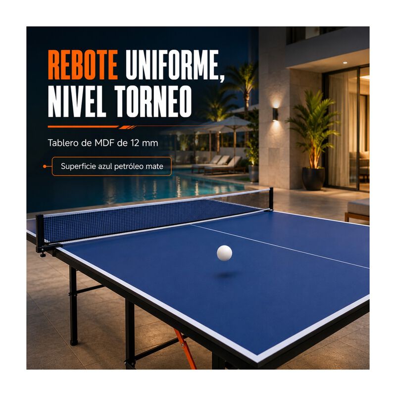 Mesa Ping Pong Plegable Centurfit Profesional M... image number null