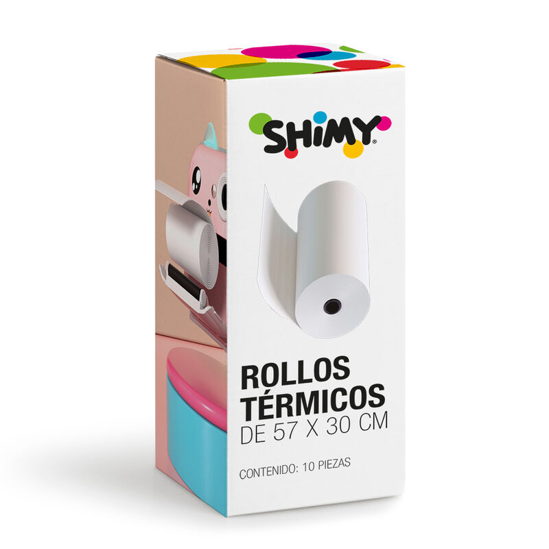 Rollos de Papel Térmico 10 Piezas para Cámara D... image number null