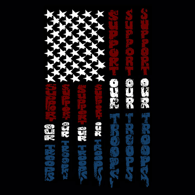 Camiseta Word Art Para Ni&ntilde;a - Apoya a Nuestras ... image number null