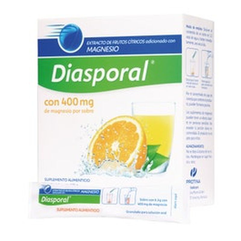 Diasporal Magnesio Suplemento Mineral en Sobres... image number null