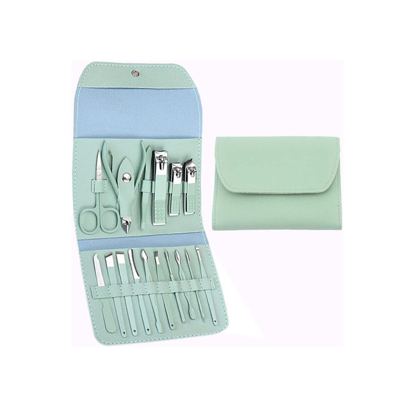 Set de corta uñas acero inoxidable cartera image number null