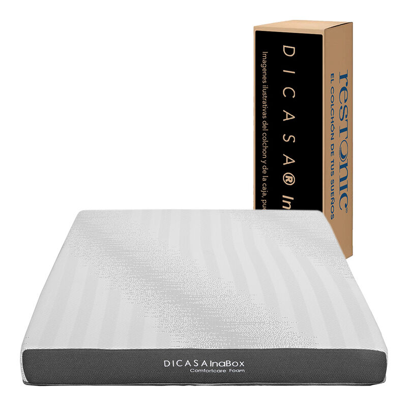 Colch&oacute;n Individual Dicasa InaBox + Almohada 2Pa... image number null