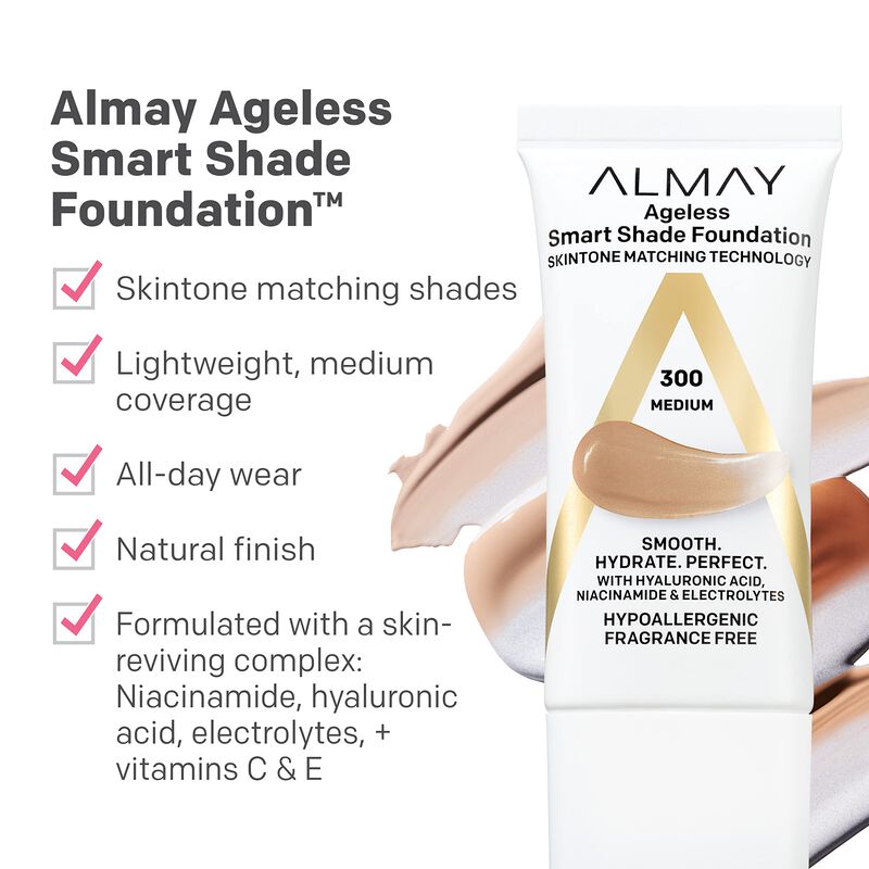 Base De Maquillaje Almay Antiedad Smart Shade 3... image number null