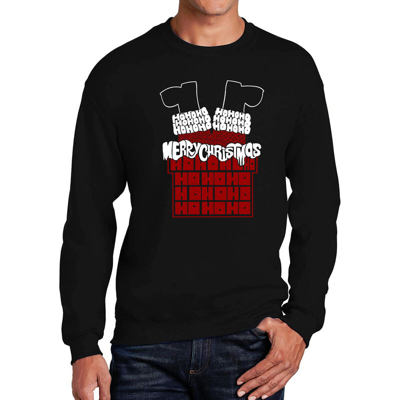 Sudadera De Cuello Redondo Word Art Para Hombre... image number null