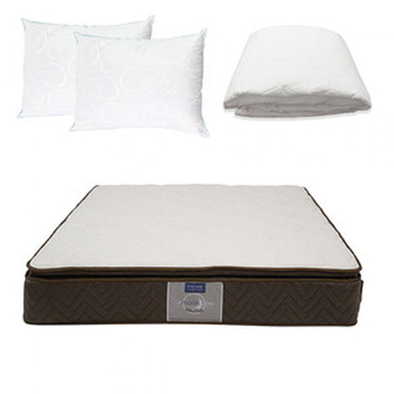 Colch&oacute;n Matrimonial Restonic Nautilus  + 2 Almo... image number null