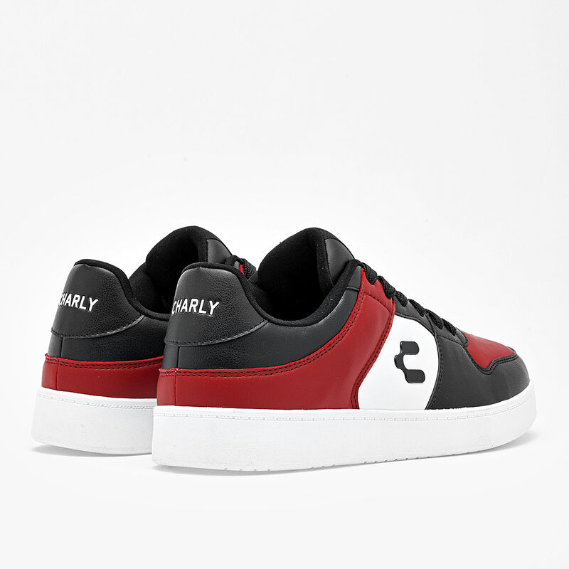 Charly tenis para hombre rojo negro blanco cod ... image number null