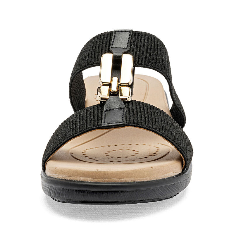 Topflex Sandalia Negro Para Mujer 147649ce image number null