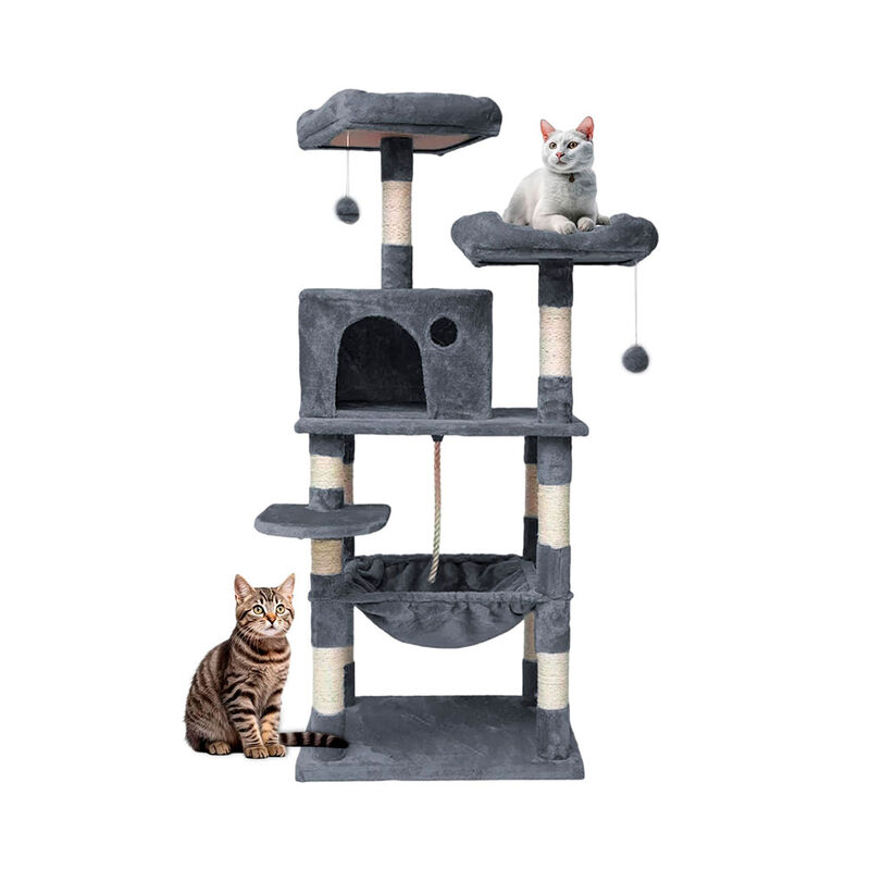 Torre para Gatos de 1.5 m con Multiples Niveles... image number null