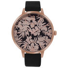 Reloj De Pulso V1969 Modelo V1969-104-2 para Mujer Negro