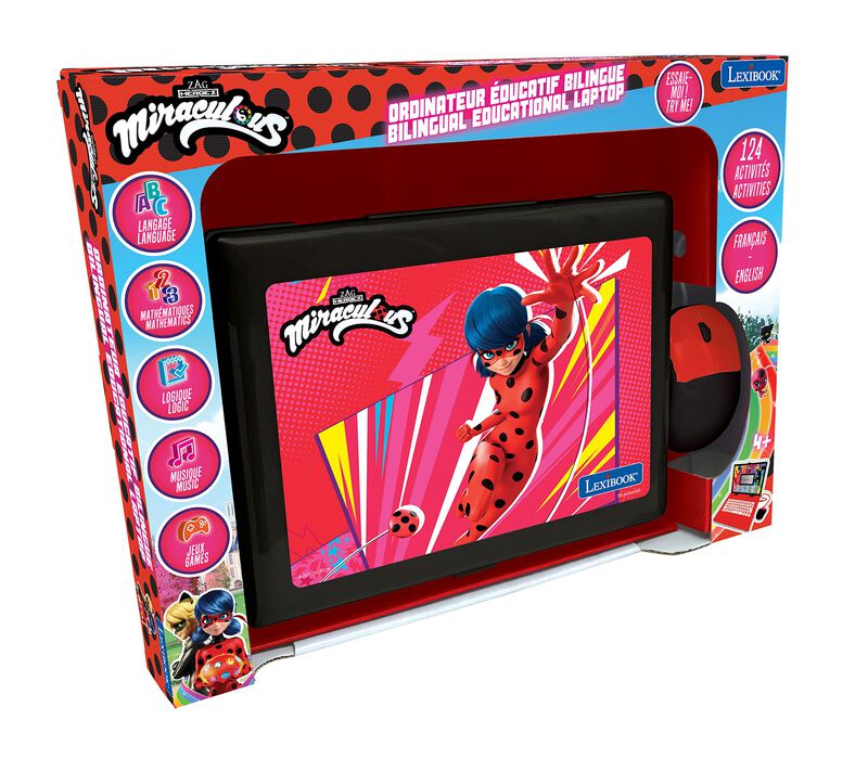 Lexibook Miraculous Para Port&aacute;til Educativo Bil... image number null