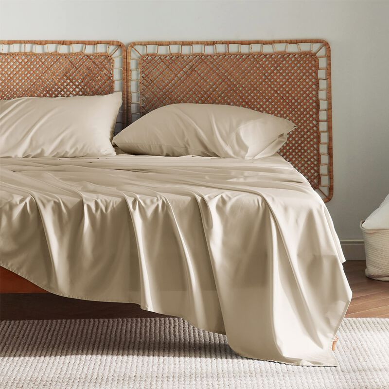 Juego De S&aacute;banas Bedsure King Size Cooling Rayo... image number null